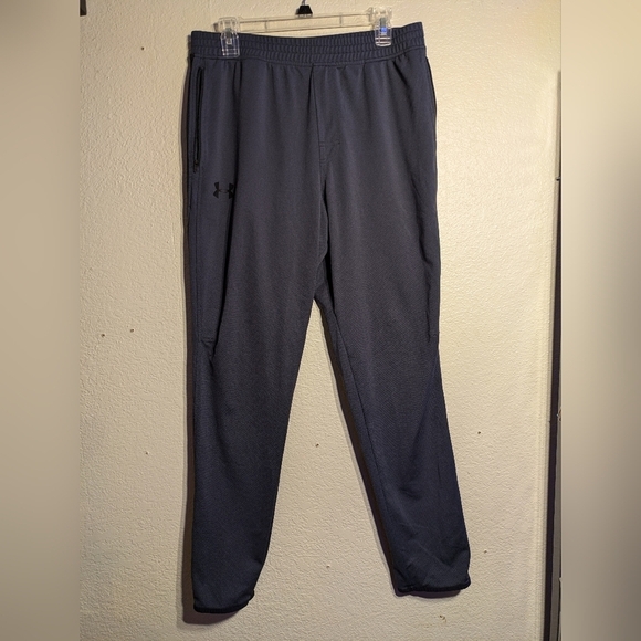 Under Armour Men's Blue Pants size large loose coupe - Picture 1 of 1